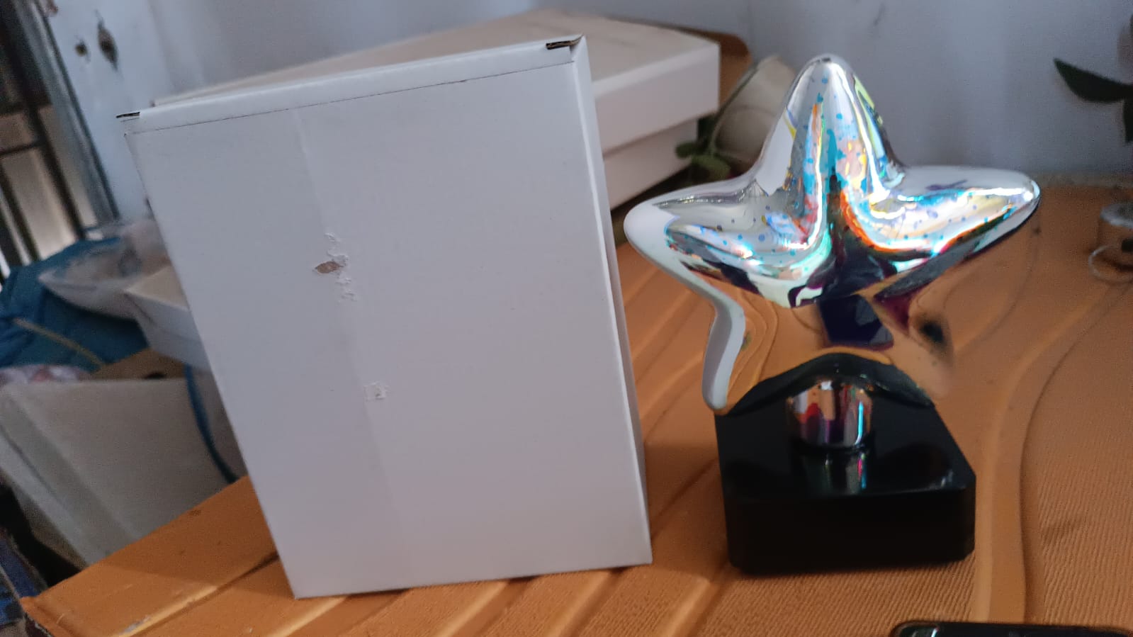Star-Shaped 3D Illusion Decorative LED Night Lamp (1 Pc) Star-Shaped 3D Illusion Decorative LED Night Lamp (1 Pc)